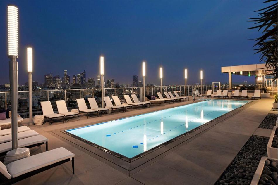 Modern Luxury 2 Bed With Panoramic City Views In Downtown La Лос-Анджелес Экстерьер фото